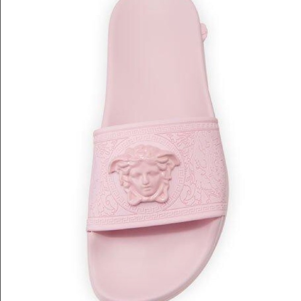 Pink Versace Slides - Picture 2 of 5